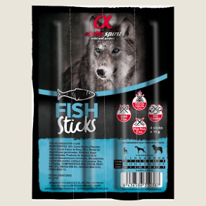 Alpha Spirit Ristra Sticks - Fisk, 4 stk