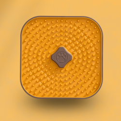 Companion - slikkem�tte til hundebur, Mustard 