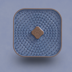 Companion - slikkem�tte til hundebur, Dusty blue