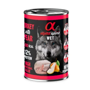 AlphaSpirit Turkey with pear 400 g