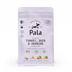 Pala - RAW Premium Fuldfoder - Recipe #6, Kalkun, And og Sild