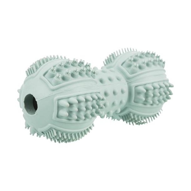 Dumbbell, naturgummi, 9 cm, ass. farver