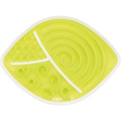 Lick'n'Snack plate, leaf - 28 &times; 21 cm 