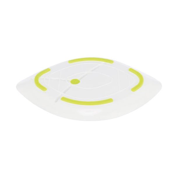 Lick'n'Snack plate, leaf - 28 &times; 21 cm 