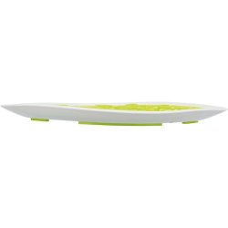 Lick'n'Snack plate, leaf - 28 &times; 21 cm 