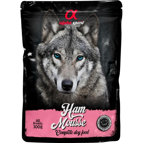 Alpha Spirit pouch mousse vdfoder - Skinke 300 gr.