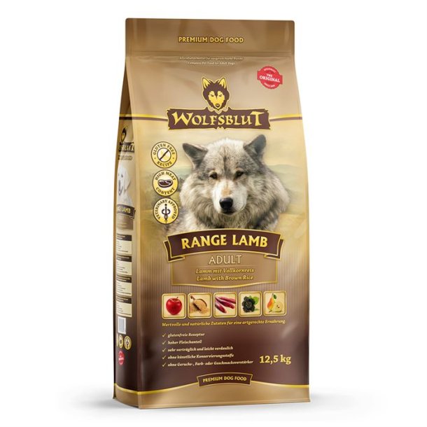 Wolfsblut, Lamb, Adult, Range Lamb 12,5 kg.