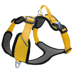 Petlando Outdoor Hundesele - Gul/gr