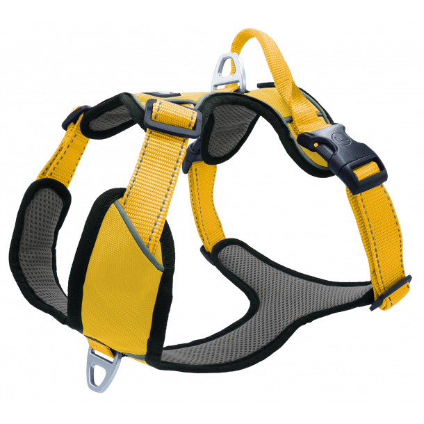 Petlando Outdoor Hundesele - Gul/gr